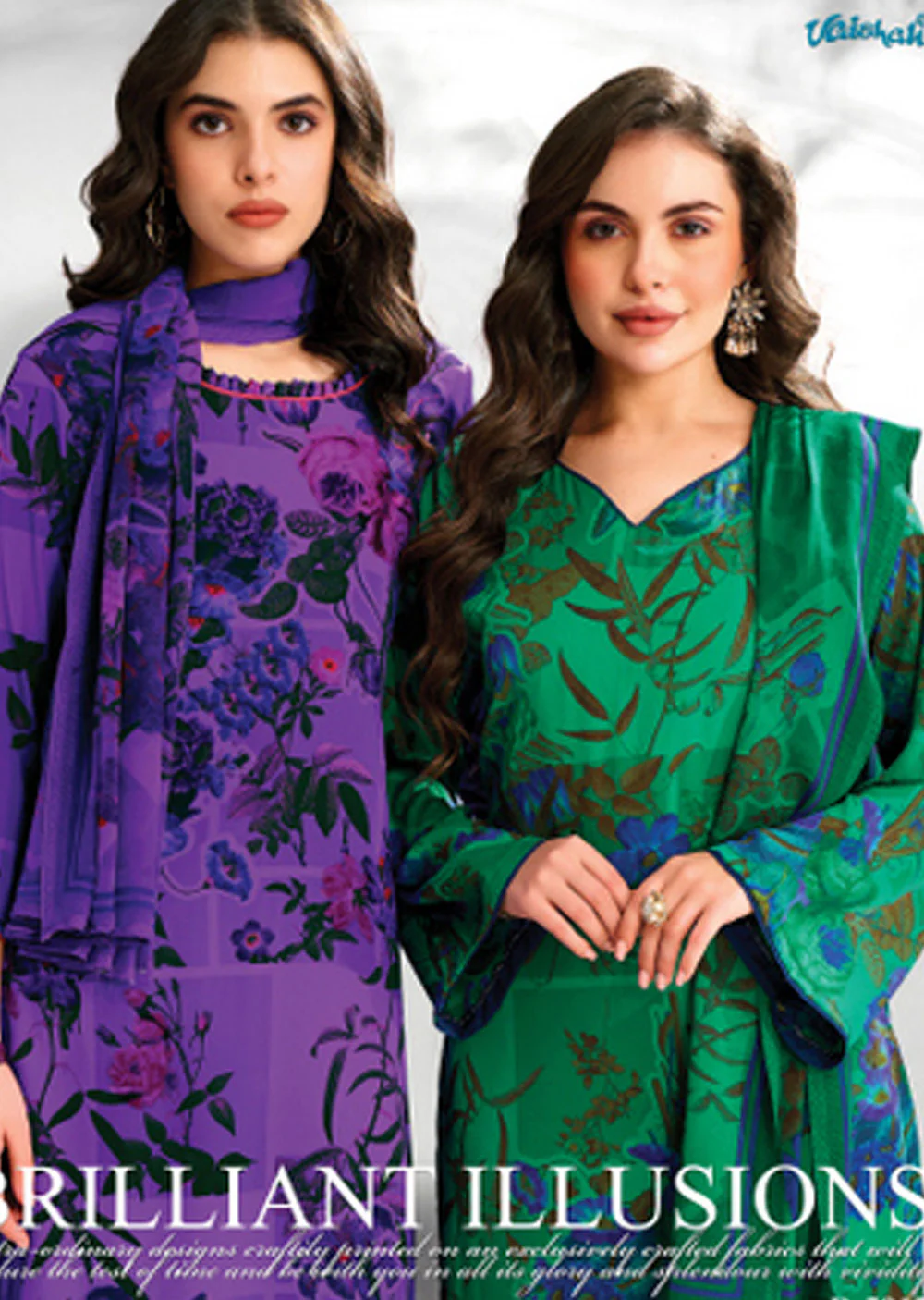VS-5917 - Unstitched - Vaishali Prints 2024 (C-D)
