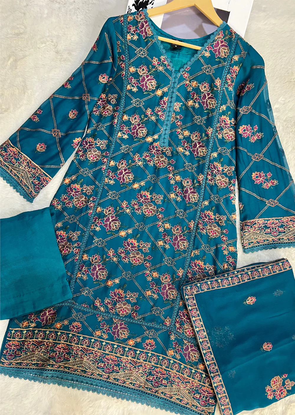 WA-365-B - Readymade - Ramsha Suit 2024