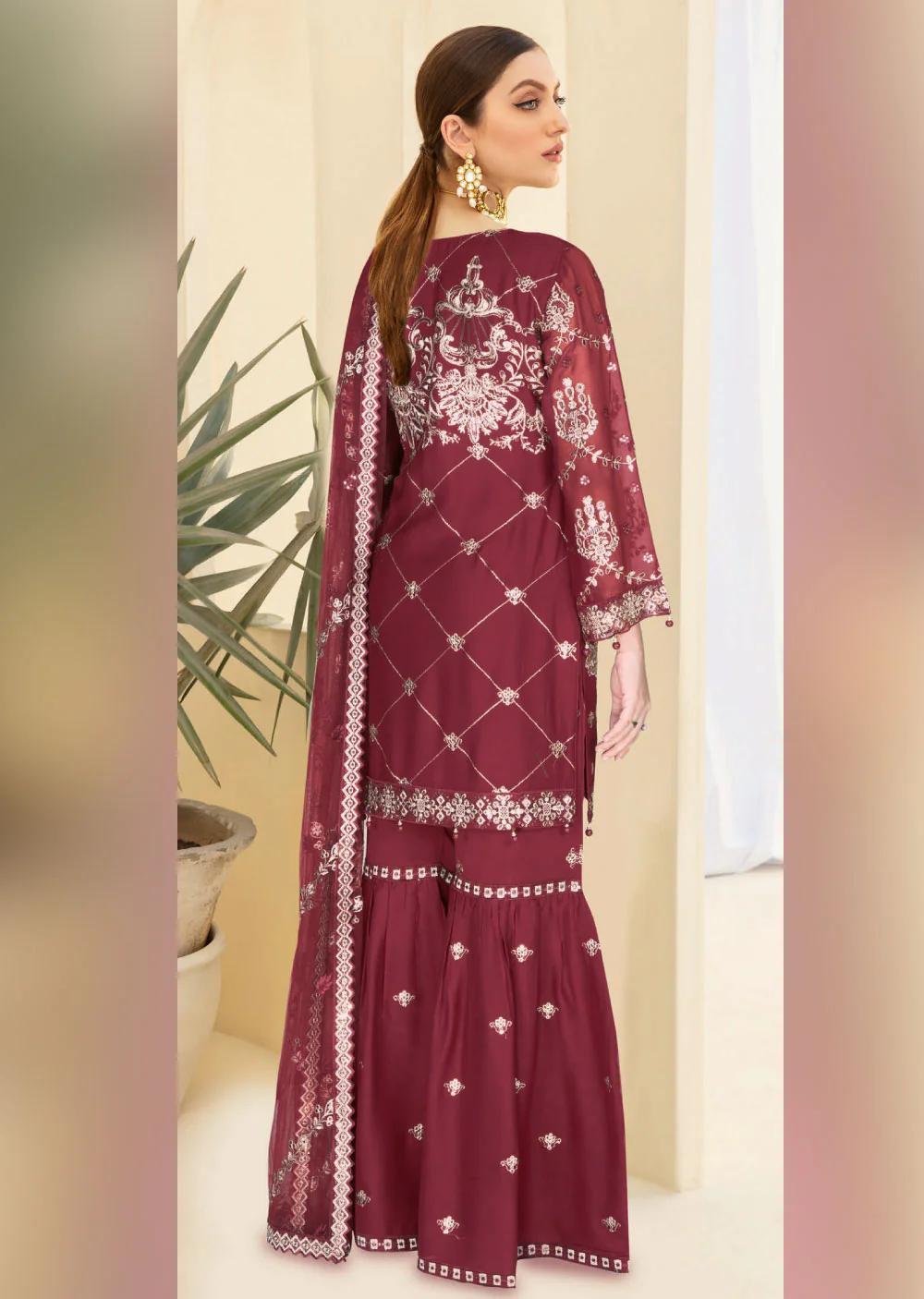 WA-377-A - Readymade - Ramsha Suit 2024 - Image 2