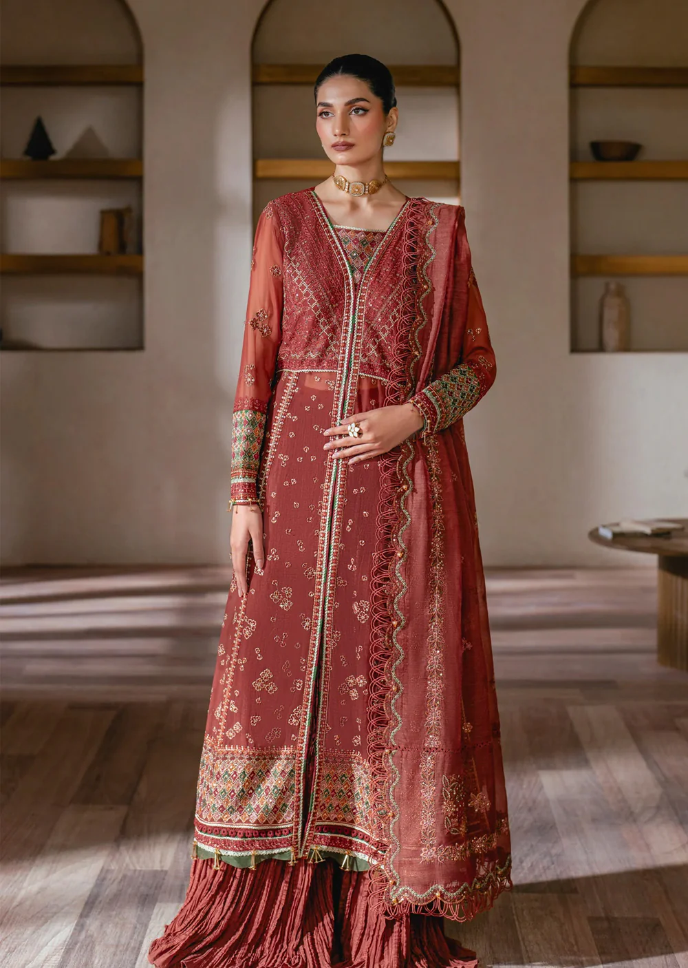 XNX-10 - Unstitched - Niran Collection by Xenia Formals 2025 - Image 9