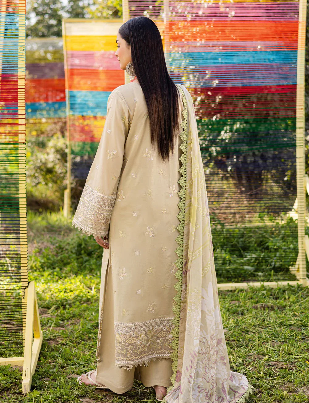 Y-914 - Ready Made - Riwayat by Ramsha Luxury Lawn Vol 12 - Image 3